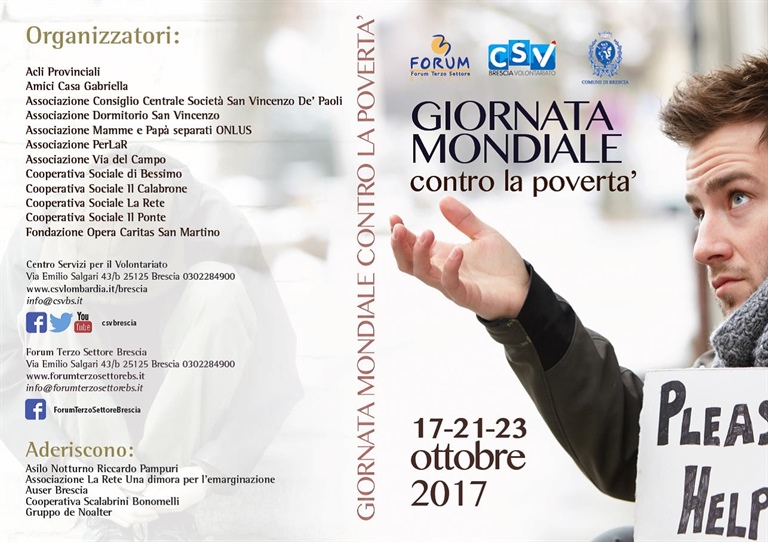 Giornata mondiale contro la povertà