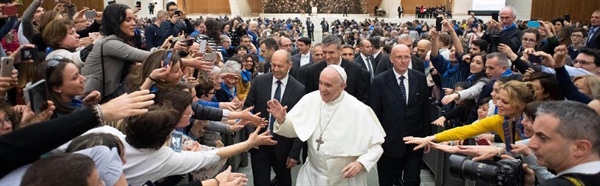 Più di 170 cooperatori bresciani hanno incontrato Papa Francesco
