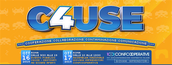 C4USE: evento e assemblea annuale Confcooperative Giovani Imprenditori