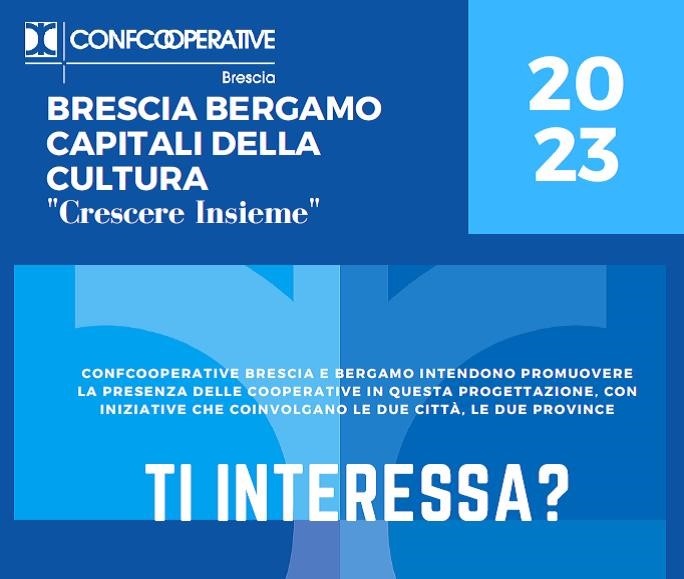 BRESCIA BERGAMO CAPITALI DELLA CULTURA 2023