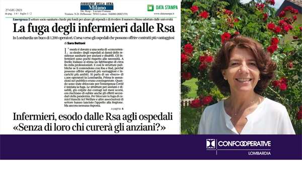 Allarme infermieri nelle RSA