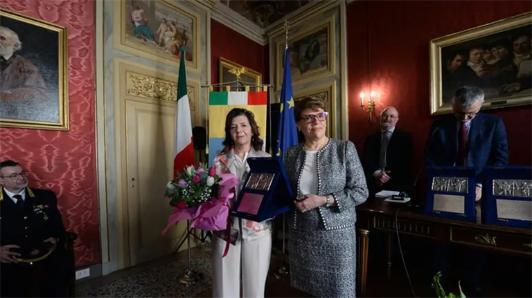 Premio brescianità a Valeria Negrini