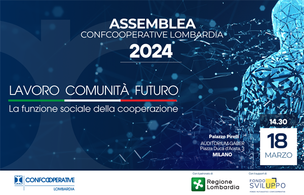 ASSEMBLEA CONFCOOPERATIVE LOMBARDIA 2024