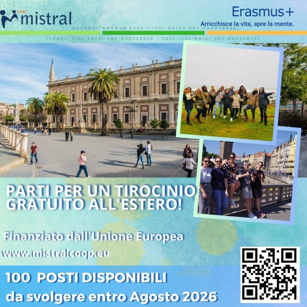 Erasmus + arricchisce la vita, apre la mente Erasmus + arricchisce la vita, apre la mente