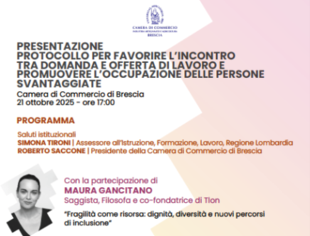 Favorire l’incontro tra domanda e offerta di lavoro. Promuovere l’occupazione di persone svantaggiate Favorire l’incontro tra domanda e offerta di lavoro. Promuovere l’occupazione di persone svantaggiate