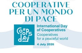 4 luglio 2026 – Le Cooperative per un mondo di Pace
