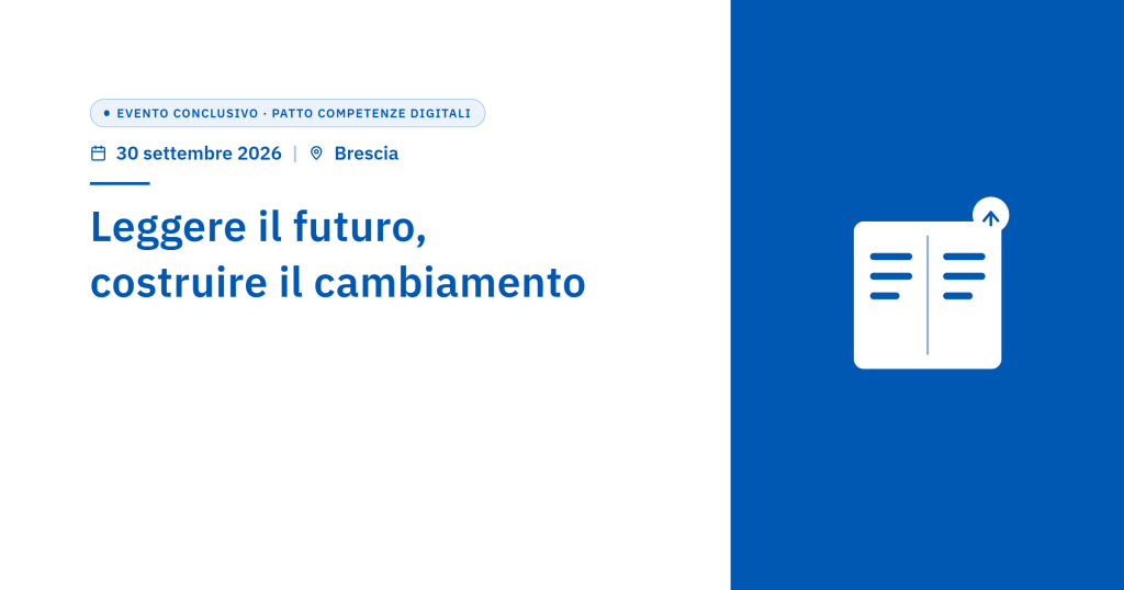 “Leggere il futuro, costruire il cambiamento”: a Brescia l’eve…