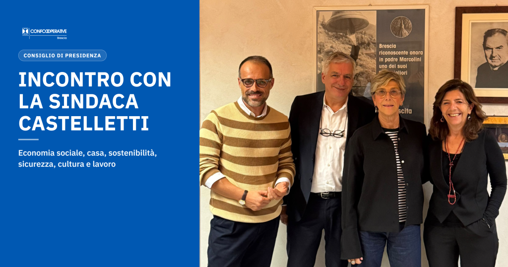 Economia sociale, casa, sostenibilità e lavoro al centro dell’incontro tra Confc…